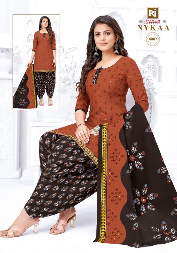 siddharth-nykaa-vol-4 Cotton Designer Exclusive Patiyala Dress Material